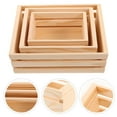thumbnail image 4 of CIMAXIC Birthday 3pcs Wooden Rustic Nesting Crates: Decorative Unfinished Wood Box - Small Treasure Container - Dollhouse Display Organizer For Birthday Farmhouse Keepsake Storage, 4 of 4
