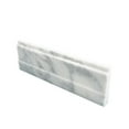 thumbnail image 2 of 10 pack 4-in W x 12-in L Marble Polished Baseboard Tile Trim (3.33 Sq ft/case), 2 of 3