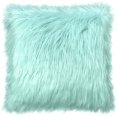 thumbnail image 6 of Mainstays Flokati Decorative Throw Pillow, 16 X 16, Classic Mint, 6 of 6
