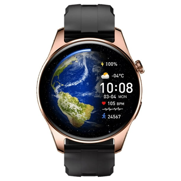 Reloj Smartwatch Fralugio Hk4 Hero Sport Dorado Bodega Aurrera