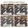 thumbnail image 7 of ODIKA 4'x6' Ultra-Soft Area Rug, Charcoal Navy Sky Starry Design Constellation Clouds and Celestial Accents Washable, Bare feet friendly, Silk-Touch for Bedroom Home office, 7 of 7