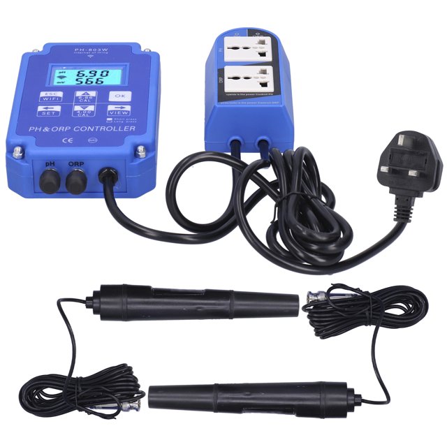 Controlador De PH ORP, Herramienta De Monitoreo De Del Agua Para Control De Acidez Y Alcalinidad