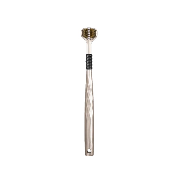 Set de tres cepillos de dientes: limpieza de 360°, mango ergonómico, colores aleatorios, paquete de dos para una mayor higiene