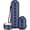 Navy Blue, variant on Zannaki Metal Moisture Proof Weekly Pill Organizer, Stackable Aluminum Alloy BPA Free Travel Hiking 7 Day Pill Box Case Waterproof and Large Compartment to Hold Pills, Vitamins, Fish Oil, Supplements