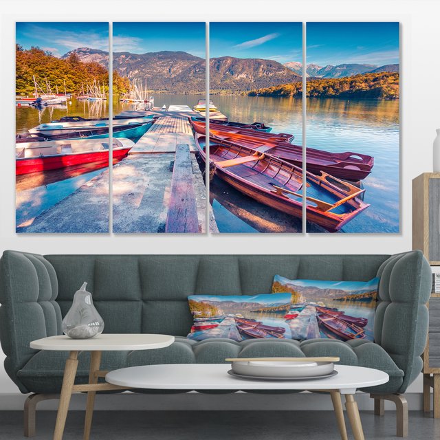 Bohinj Lac le Matin - Impression sur Toile Paysage