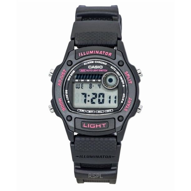 Casio Reloj Unisex Estándar Digital de Cuarzo con Correa de Resina de Base Biológica W-220H-1A2V