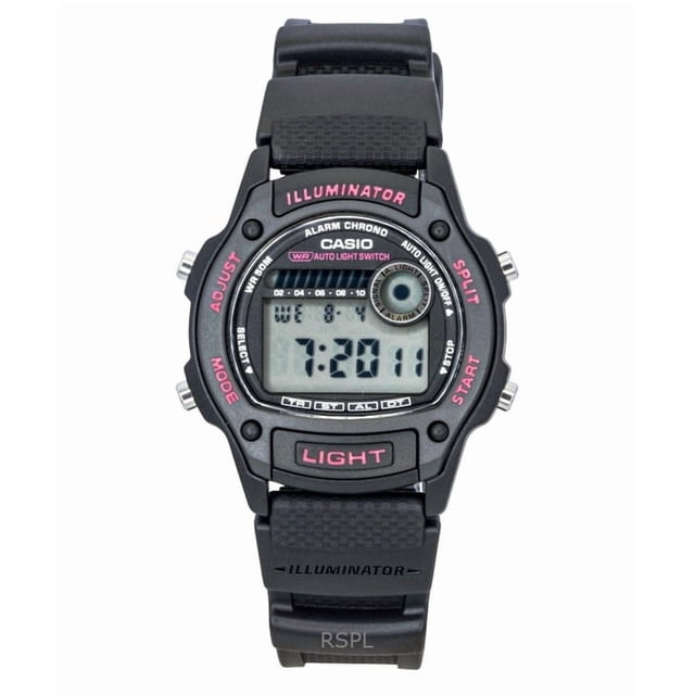 Casio Reloj Unisex Estándar Digital de Cuarzo con Correa de Resina de Base Biológica W-220H-1A2V