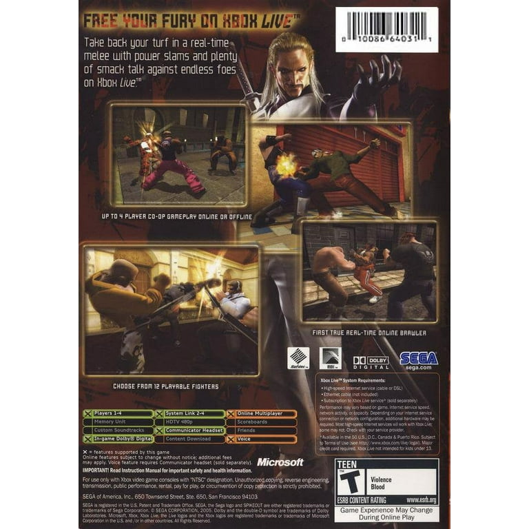 Sega SPIKEOUT: Battle Street, Complete Product - Walmart.com Sega SPIKEOUT: Battle Street, Complete Product - Walmart.com