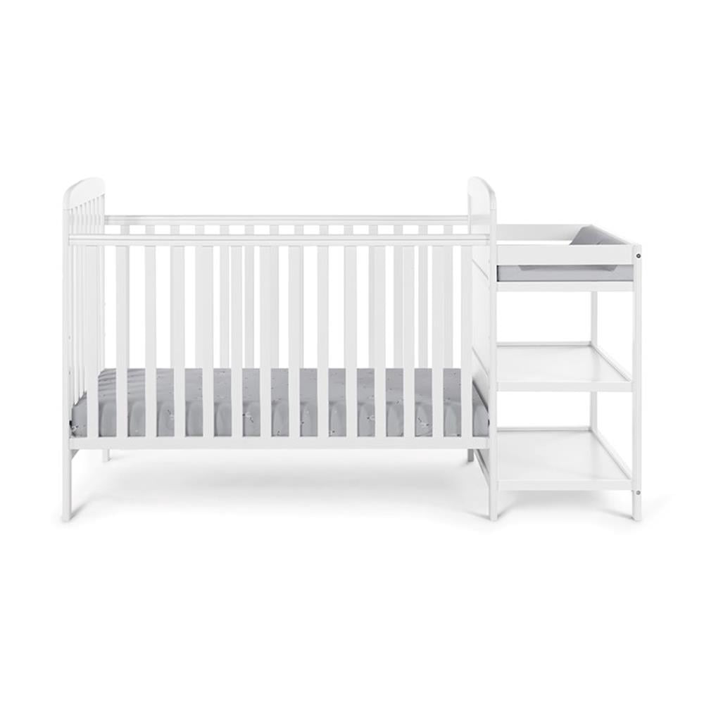 Suite Bebe Ramsey Crib & Changer Combo, White