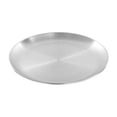 thumbnail image 2 of 4X para Escupir Huesos de Acero Inoxidable de 20 cm, Bandeja Poco Profunda Plateada, Disco de Comedor de Metal, Redondo, Vajilla de Postre, 2 of 5