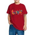 thumbnail image 4 of Sentuca Boys Graphic Tees, Valentines Day Short Sleeve Shirts, Soft Casual Everyday T Shirts Size 3 Years, 4 of 4