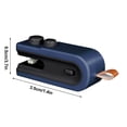 thumbnail image 2 of Qaailabf Mini Plastic Bag Sealing Machine - Compact Hand Pressure Sealer | Keep Food Fresh & Dry | Lightweight Design | USB Powered | Ideal for Snacks, Vegetables, Freezer Bags | 1-Piece, 2 of 3