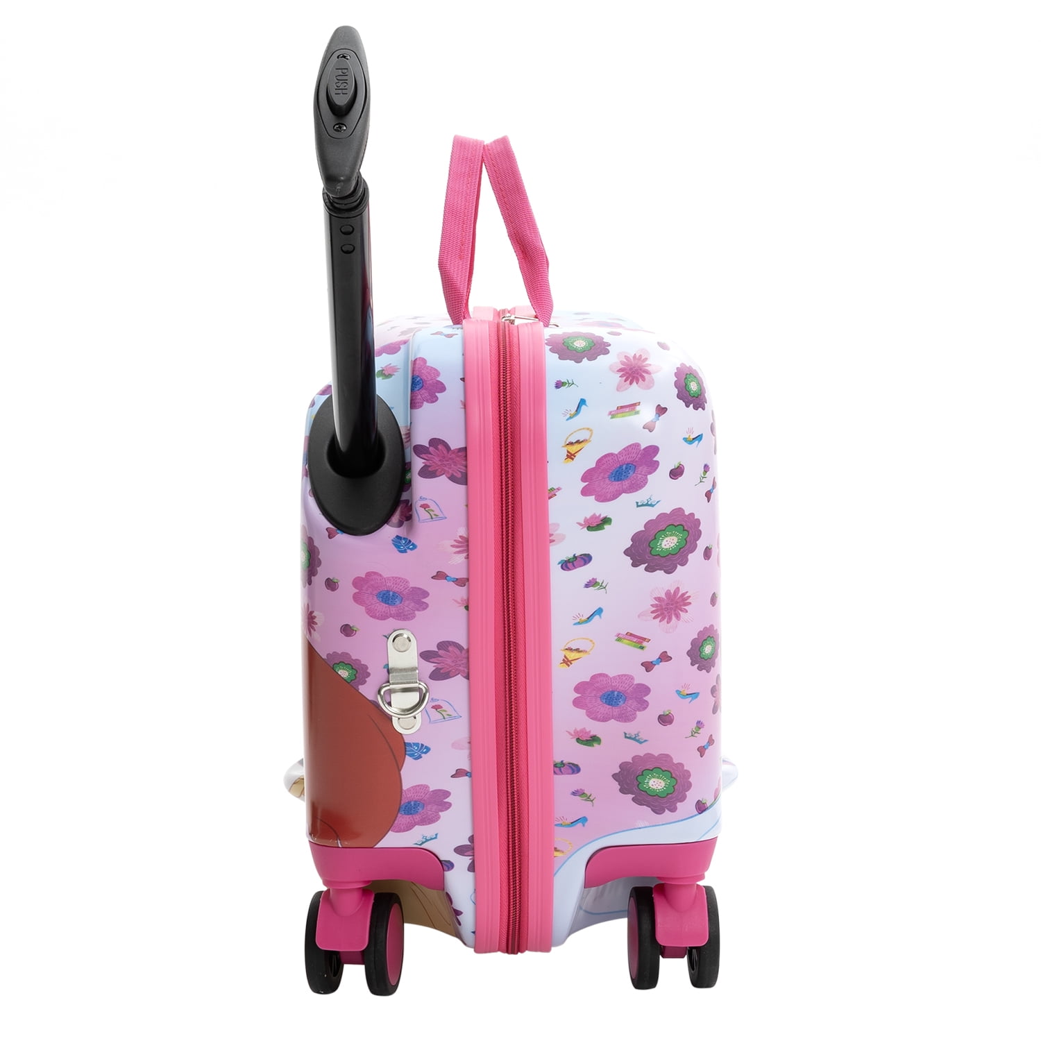 Disney Princess Kid's Ride On Luggage- Pink
