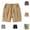 Khaki, variant on YOUYEDIAN Boys Shorts Kids Casual Baggy Elastic Waist Shorts Straight Leg Short Pants with Pockets