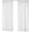 Beige, variant on Pinch Pleated Sheer Drapery Pairs, White, 120" Wide x 84" Long