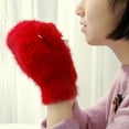 thumbnail image 4 of Women's Winter Gloves - Women's Fuzzy Gloves, 4 of 8