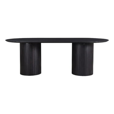 Moe's Home Collection Povera Dining Table Black Wood Dining Tables