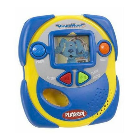 VideoNow Jr. Player with Two Bonus Discs and Carrying Case, Blue/ Yellow