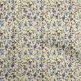 thumbnail image 1 of oneOone Viscose Chiffon Light Yellow Fabric Asian Suzani Dress Material Fabric Print Fabric By The Yard 42 Inch Wide, 1 of 5
