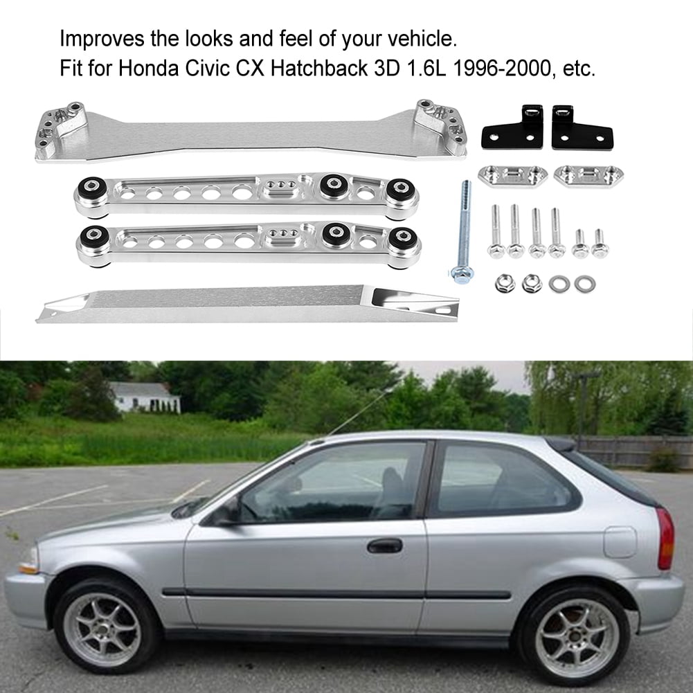 24 Pc New Suspension Kit for Honda Civic 1999-2000 Si Models Upper Control Arms