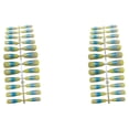 thumbnail image 4 of 24 piezas de uñas postizas Vogacara con purpurina cubierta completa elegante estilo degradado puntas largas, 4 of 6