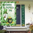 thumbnail image 6 of Happy St Patricks Day Gnome House Flag 28x40 Inch Double Sided Outside Burlap Green Shamrock Clover Gold Coin Large Outdoor Yard Flags Porch Home Farmhouse Decoration, 6 of 6