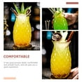thumbnail image 5 of USHOBE Pineapple Shaped Cocktail Glass for Storage Use Transparent Glass Sturdy and 8.5 Inches Tall, 5 of 7