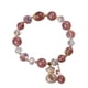 thumbnail image 4 of Pulseras para mujer, regalos para mujer, pulsera de cristal rosa natural, pulsera retro para mujer, pulsera A, 4 of 5