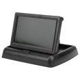 thumbnail image 4 of Monitor LCD para automóvil, Monitor HD Monitor de vista trasera Monitor plegable para automóvil de 4.3in para Mini TV para pantalla de computadora par,Monitor de coche, Monitor de visión trasera, Moni Higoodz Accesorio de coche, 4 of 8