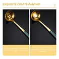 thumbnail image 2 of Miangastore Hotel Tableware Golden 2Pcs 10.6X3.0X2.0In, 2 of 9