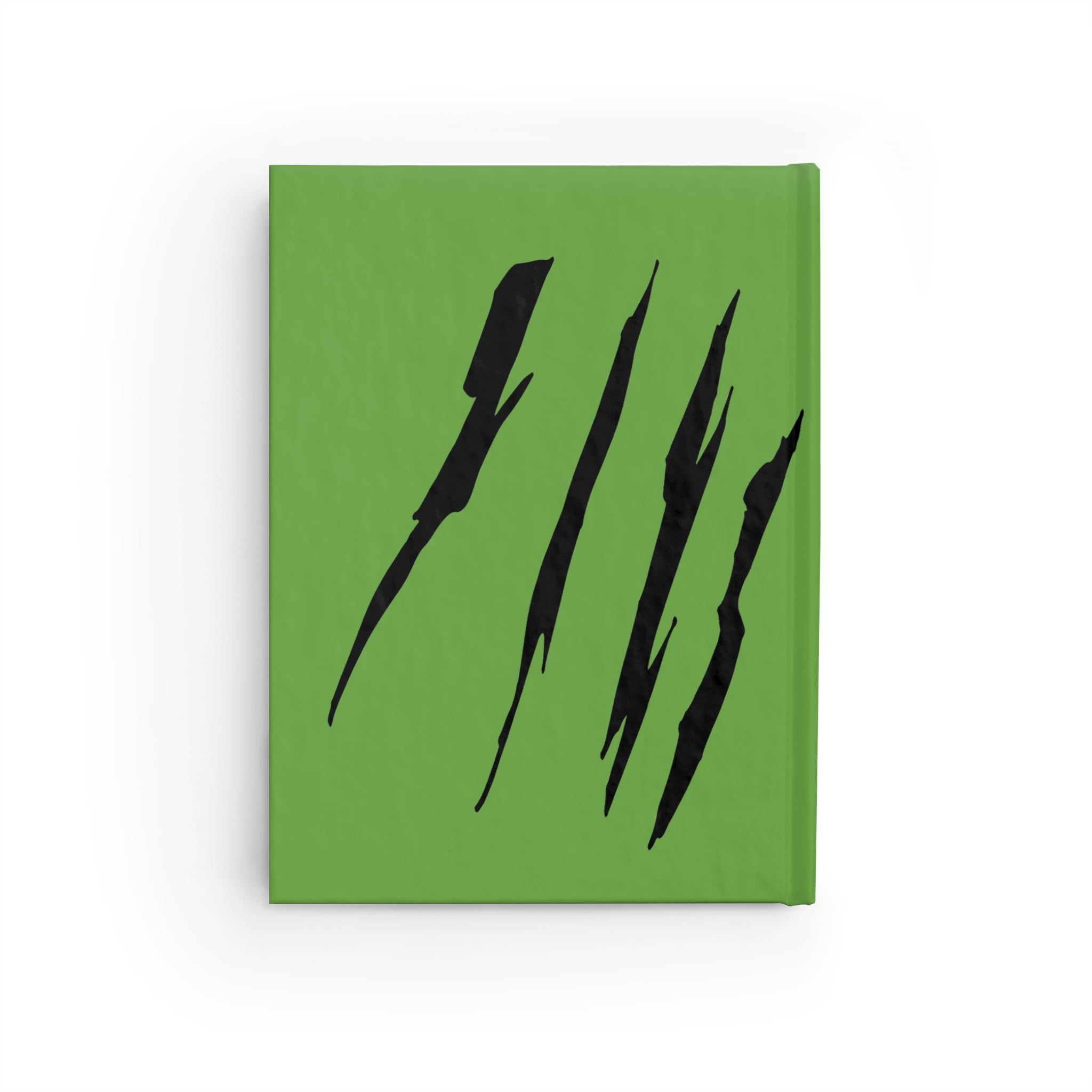 Effete Feline Claw Marks Scratch Journal - Blank