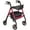 Burgundy, variant on Aluminum Bariatric Rollator LivingSURETM XL