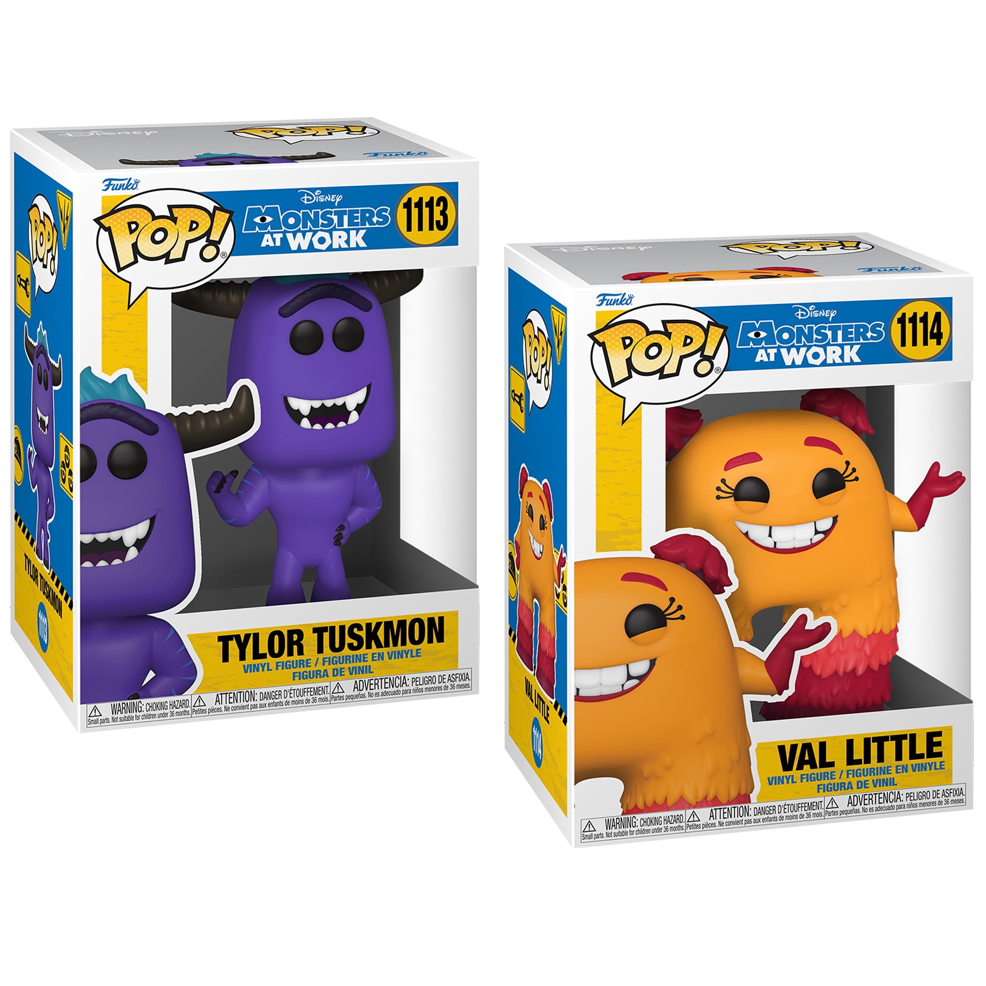Funko Disney: POP! Monsters at Work Collectors Set - Tylor and Val
