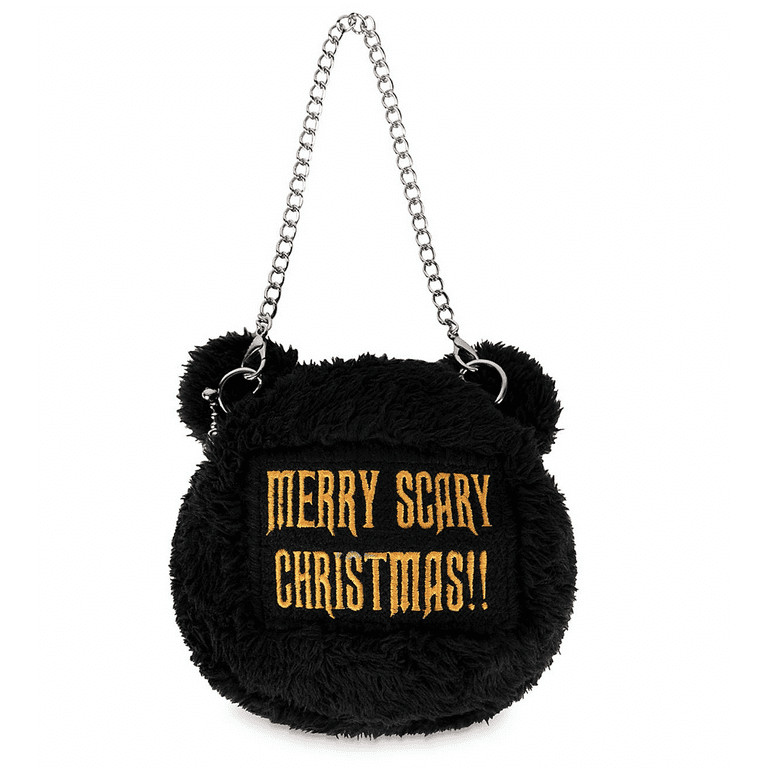 Disney Parks Teddy Vampire Merry Scary Christmas Coin Purse New