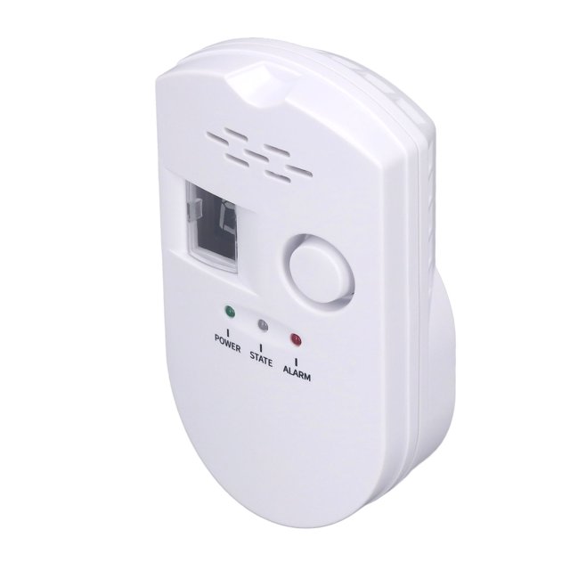 Detector De Gas, Alarma De Gas Combustible Enchufable Segura Ultrasensible Para Cocina Para Vehículos Recreativos