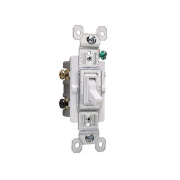 Legrand Trademaster 660WG 15A Single-Pole Toggle Switch