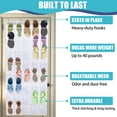 thumbnail image 3 of Retrocular 40 Pockets Over the Door Shoe Organizer, Hanging Mesh Pockets Shoe Rack Storage Closet Organizer, White, 3 of 6