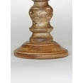 thumbnail image 4 of Traditional Wallnut Eco-friendly Handmade Mango Wood Set Of Five 6",9",12",9" & 6" Pillar Candle Holder for use, Living Room, Dinning Room, Study Room, Spa, Restaurants, Place Of Worship, etc, 4 of 4