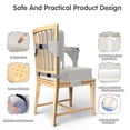 thumbnail image 4 of Asiento elevador TIOPSUUO para niños pequeños, 32 x 32 x 15 cm, impermeable, 2 unidades, 4 of 8