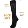 thumbnail image 4 of 3 Pack Slouchy Socks for Women, Knee High Boot Socks Scrunch Leg Warmers, Soft Cozy Valentines Day Gifts for Her, 4 of 7