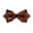 Orange, variant on Men Shiny Paisley Pre-tied Diamond Tip Bow Tie Wedding Party Business Bowtie