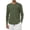 Army Green, variant on Men's Long Sleeve Base Layer Shirts Crew Neck Quick Dry Moisture Wicking Undershirts Workout Hiking Camping Athletic Tops Army Green L