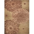 thumbnail image 2 of Nourison Tropics Floral Taupe/Green 8' x 11' Area Rug, (8x11), 2 of 6
