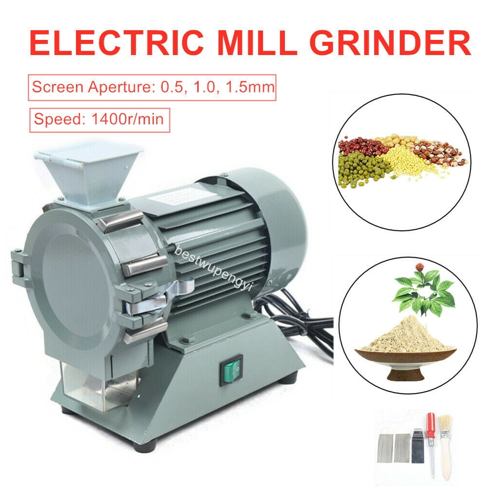 Miumaeov 110V Mini Grain Mill Grinder 50g Electric Spice Mill Grinder