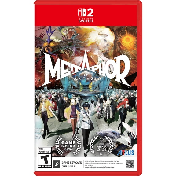 Metaphor: ReFantazio Launch Edition - Nintendo Switch 2 Game