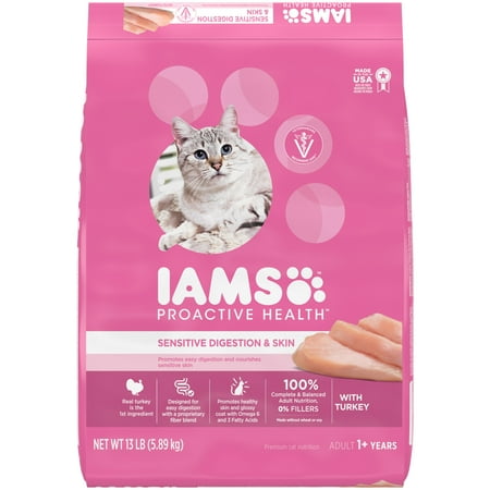 UPC 019014805129 product image for Iams Proactive Health Turkey Dry Cat Food  13 Lb Bag | upcitemdb.com