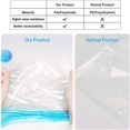thumbnail image 2 of 10 Pack Thickening Vacuum Compression Bags, Transparent, for Storing Clothes and Quilts, 2 of 4