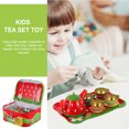 thumbnail image 2 of 1 Set Fruit Theme Kid Play House Toy False Afternoon Tea Set Toys with Case, 2 of 8