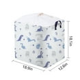 thumbnail image 3 of Qocolhg Moving Bags, Bedding Storage Bag, Large Capacity Clothes Storage Bag, Beam Mouth Bag for Comforters Quilts Toys Duvet Duffle Bag for Space Saving and Packing, 3 of 9