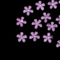 thumbnail image 4 of 20 flores Flatback Button Rhinestone adornos para boda púrpura Sunnimix Rhinestones de Flatback de flores, 4 of 8